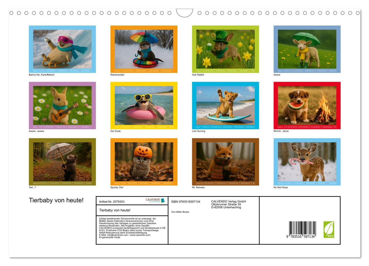 Vorschau: Monatsmotiv – spielendes Pinguin-Küken